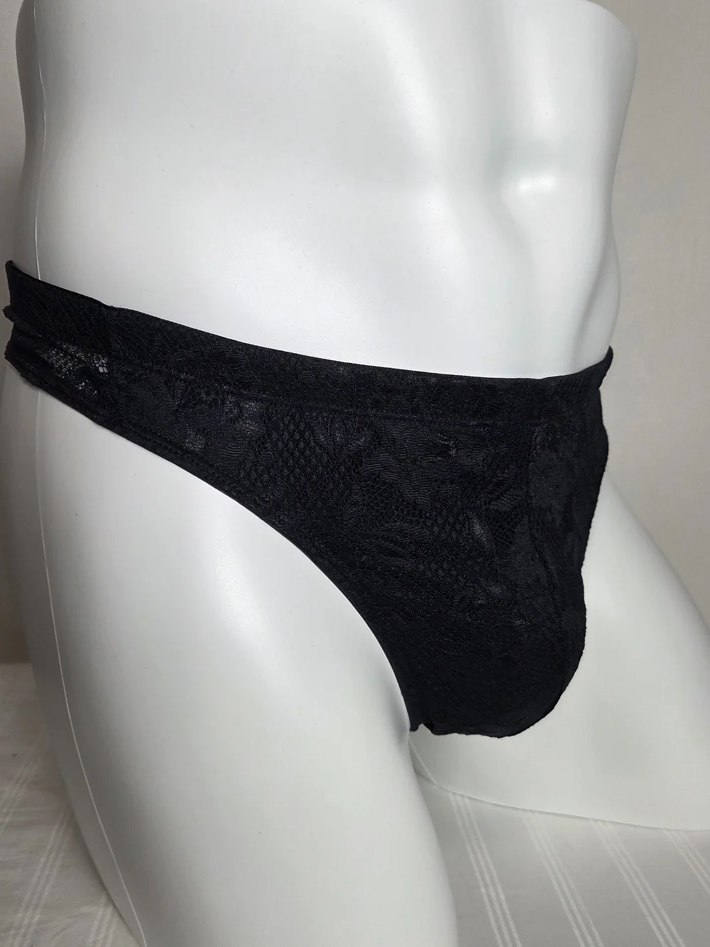 Cosabella Black Floral Classic G String